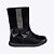 Bota Preta Faixa Manta Strass Infantil Feminina Pampili 477004000 - Imagem 1