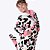Pijama Kigurumi com Capuz Vaca Patches Infantil Menina Puket 030402753 - Imagem 3