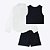 Conjunto Camisa em Viscose com Colete e Shorts em Sarja Feminino Infanti 72445 - Imagem 3