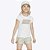 Conjunto Camiseta Branca e Bermuda Amarela Infantil Feminino Nike 36L657-X5C - Imagem 2