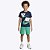 Conjunto Camiseta e Bermuda Cargo Infantil Masculino Nike 86J213-E5D - Imagem 1