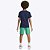 Conjunto Camiseta e Bermuda Cargo Infantil Masculino Nike 86J213-E5D - Imagem 2