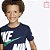 Conjunto Camiseta e Bermuda Cargo Infantil Masculino Nike 86J213-E5D - Imagem 8