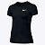 Camiseta Manga Curta Preta Infantil Feminina Nike 36L796-023 - Imagem 1