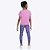 Conjunto Camiseta e Calça Legging Infantil Menina Nike 36L777-AFN - Imagem 3