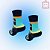 Meia Cano Longo Infantil Menino Raposa Gamer Puket 010406254 - Imagem 3