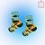 Meia Cano Longo Infantil Menino Dino Trio Puket 010406206 - Imagem 3