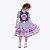 Vestido Festa Junina Xadrez Infantil Muvile 9954A - Imagem 1