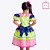 Vestido Festa Junina Neon Laços Infantil Muvile 4220 - Imagem 2