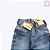 Calça Jeans Escura Infantil Feminina Nacional Jeans 4433 - Imagem 3