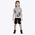 Conjunto Camiseta e Bermuda Infantil Masculino Nike 86L775-023 - Imagem 1
