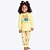 Pijama Brilha no Escuro Infantil Feminino Kyly 1000163 - Imagem 1
