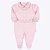 Macacão Longo Malha Suedine Bebê Menina Paraiso 15356 - Imagem 1