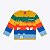 Camiseta Manga Longa Listras Colorida Infantil Menino Kyly 1000102 - Imagem 1
