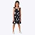 Vestido Preto Poá Infantil Menina Hering Kids 5B6l1ben - Imagem 1