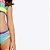 Biquíni Color Block Infantil Feminino Poah Noah  52901 - Imagem 4