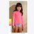 Camiseta Para Nadar Manga Longa Lycra UV50+ Infantil Feminina Poah Noah 52943 - Imagem 4