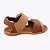 Sandália Tic Tac Casual Marrom Caramelo Infantil Masculina Klin 171228000 - Imagem 2