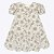 Vestido Manga Curta Laise Infantil Feminino Milon 2000375 - Imagem 1