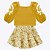 Conjunto Blusa Manga Meia-Estação e Saia Infantil Feminina 2000413 - Imagem 1