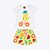 Conjunto Blusa e Shorts Abacaxi Infantil Feminino Kyly 1000207 - Imagem 1