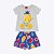 Conjunto Blusa e Shorts Abacaxi Infantil Feminino Kyly 1000207 - Imagem 2