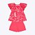 Conjunto Blusa e Manga Babadinho e Shorts Infantil Feminino Kyly 1000231 - Imagem 1