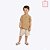 Conjunto Camiseta Polo e Bermuda Moletinho Infantil Masculina Milon 2000183 - Imagem 8