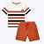 Conjunto Camisa Manga Curta e Bermuda Moletinho Infantil Masculino Milon 2000184 - Imagem 1