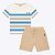 Conjunto Camisa Manga Curta e Bermuda Moletinho Infantil Masculino Milon 2000184 - Imagem 2