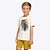 Conjunto Camiseta Manga Curta Estampada e Bermuda Moletinho Infantil Masculino Milon 2000202 - Imagem 3