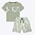 Conjunto Camiseta e Bermuda Infantil Masculina Milon 2000204 - Imagem 1