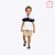 Conjunto Camiseta Polo e Bermuda Infantil Masculina Milon 2000206 - Imagem 5