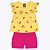 Conjunto Blusa Estampada e Shorts Moletinho Infantil Feminino Kyly 1000203 - Imagem 1
