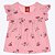 Conjunto Blusa Estampada e Shorts Moletinho Infantil Feminino Kyly 1000203 - Imagem 6