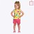 Conjunto Blusa Regata e Shorts Infantil Feminino Kyly 1000200 - Imagem 7