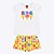 Conjunto Blusa Manga Curta e Shorts Estampa Picolé Infantil Feminino Kyly 1000233 - Imagem 2