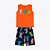 Conjunto Regata e Bermuda Estampa Animais Infantil Masculino Kyly 1000357 - Imagem 2