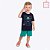 Conjunto Camiseta Manga Curta e Bermuda Infantil Masculino Kyly 1000361 - Imagem 7