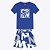Conjunto Camiseta Manga Curta e Bermuda Moletom Infantil Masculino Kyly 1000405 - Imagem 1