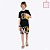 Conjunto Camiseta Manga Curta e Bermuda Moletom Infantil Masculino Kyly 1000405 - Imagem 8