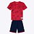 Conjunto Camiseta Manga Curta e Bermuda Lisa Infantil Kyly 1000386 - Imagem 1