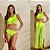 Biquíni Amarelo Fluor Teen Feminino Poah Noah 52963 - Imagem 4