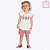 Conjunto Blusa Estampada e Shorts em Malha Fio Tinto Infantil Feminino Kyly 1000211 - Imagem 10