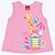 Blusa Regata Girafa Infantil Feminina Kyly 1000185 - Imagem 3