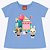 Camiseta Manga Curta Estampada Infantil Feminina Kyly 1000186 - Imagem 1