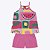 Conjunto Blusa Alcinha e Shorts Estampa Variada Infantil Feminino Kyly 1000229 - Imagem 3