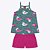 Conjunto Blusa Alcinha e Shorts Estampa Variada Infantil Feminino Kyly 1000229 - Imagem 4