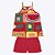 Conjunto Blusa Alcinha e Shorts Estampa Variada Infantil Feminino Kyly 1000229 - Imagem 6