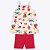 Conjunto Blusa Alcinha e Shorts Estampa Variada Infantil Feminino Kyly 1000201 - Imagem 2